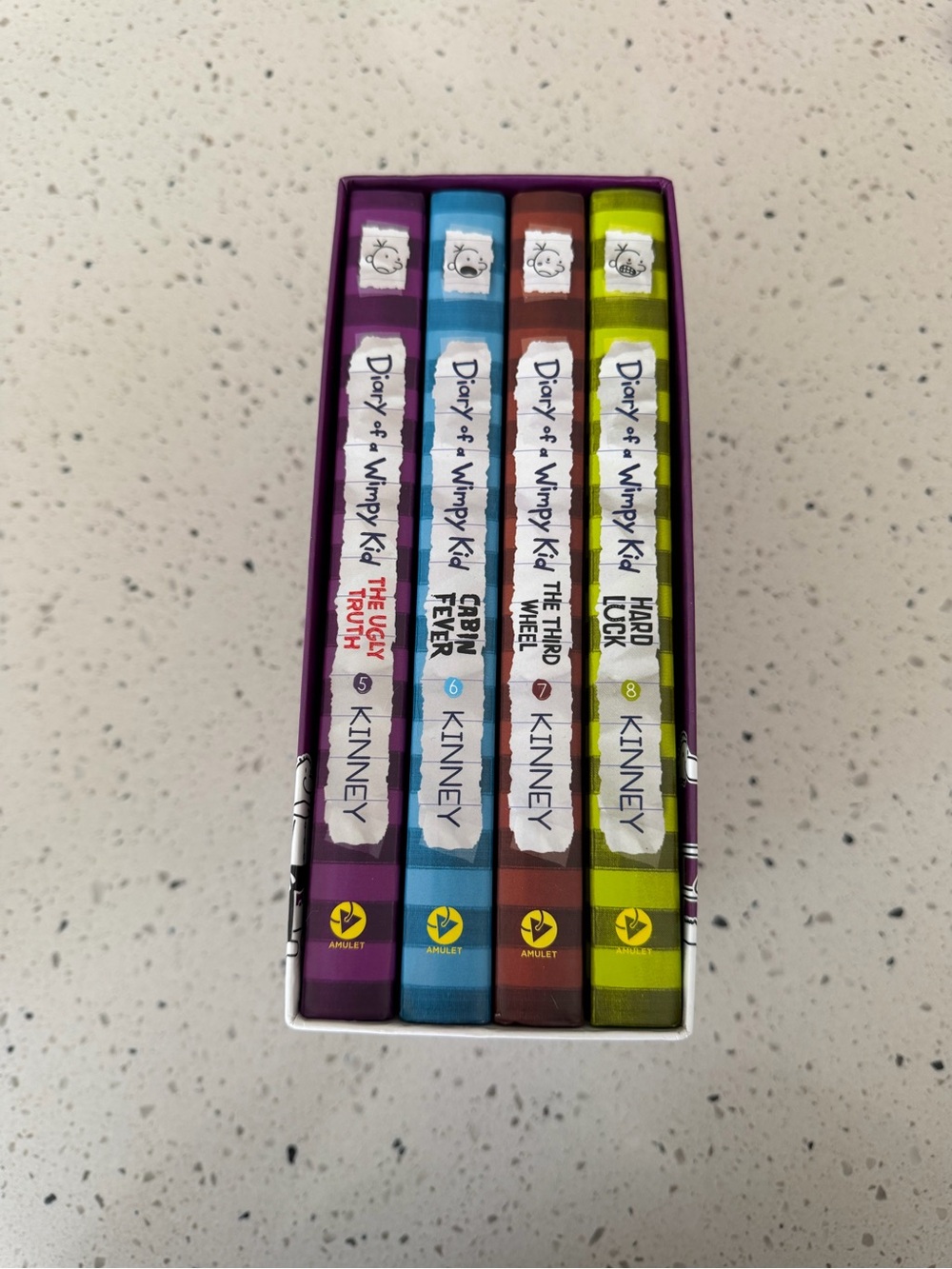 Diary of a Whimpy Kid Hardcover Set 5-8